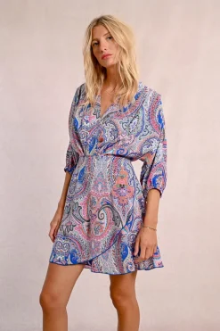 Robe courte imprimée