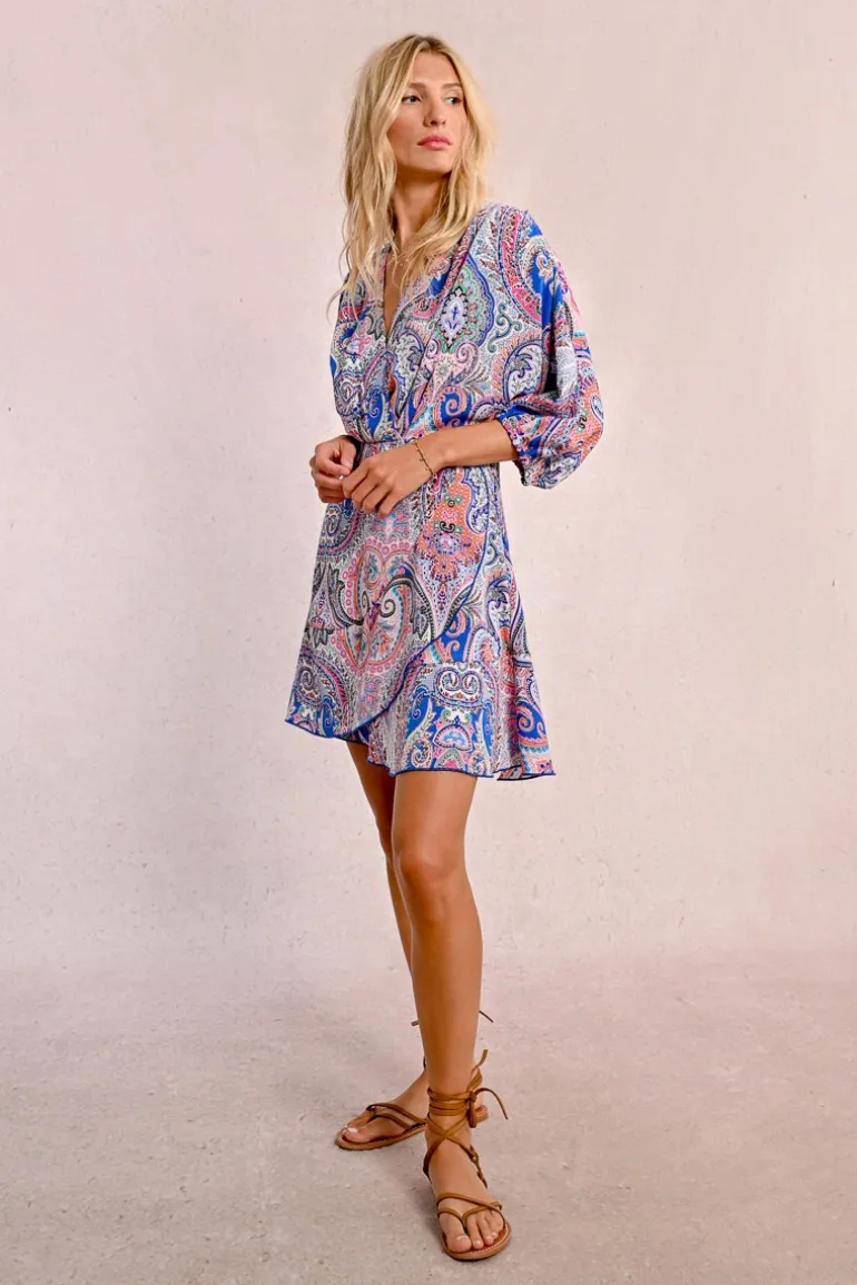 Robe courte imprimée