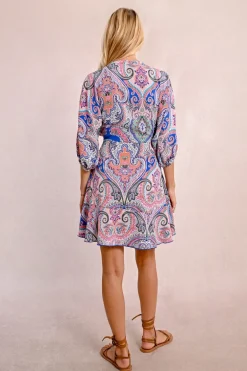 Robe courte imprimée