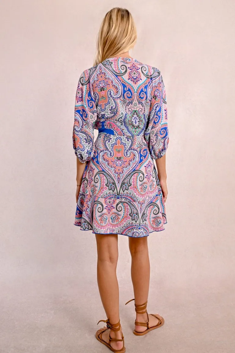 Robe courte imprimée