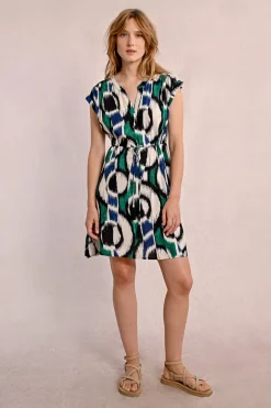 Robe courte imprimée