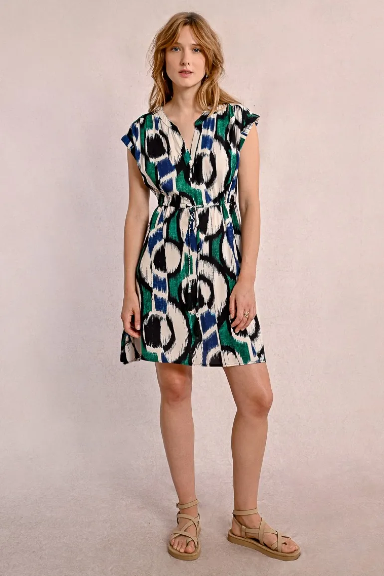 Robe courte imprimée