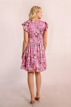 Robe courte imprimée