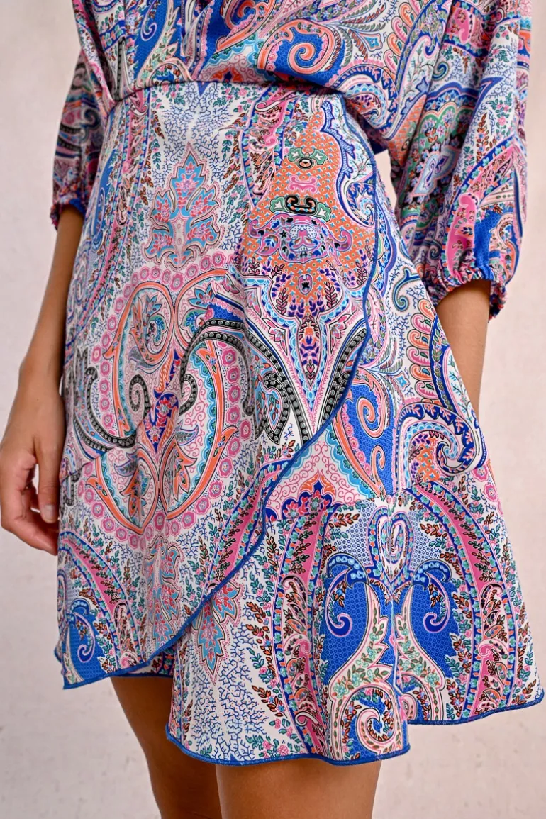Robe courte imprimée
