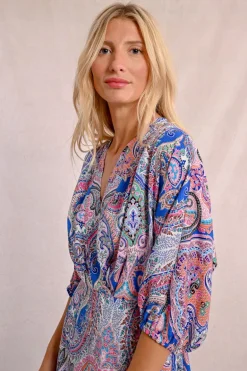 Robe courte imprimée