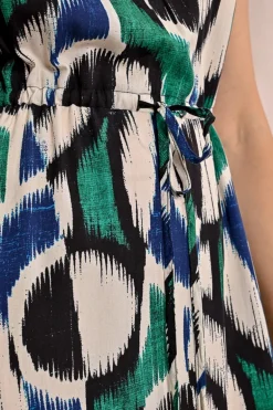 Robe courte imprimée