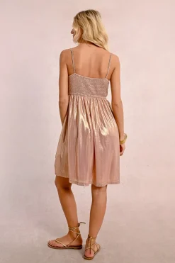 Robe courte irisée