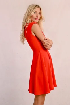 Robe courte patineuse