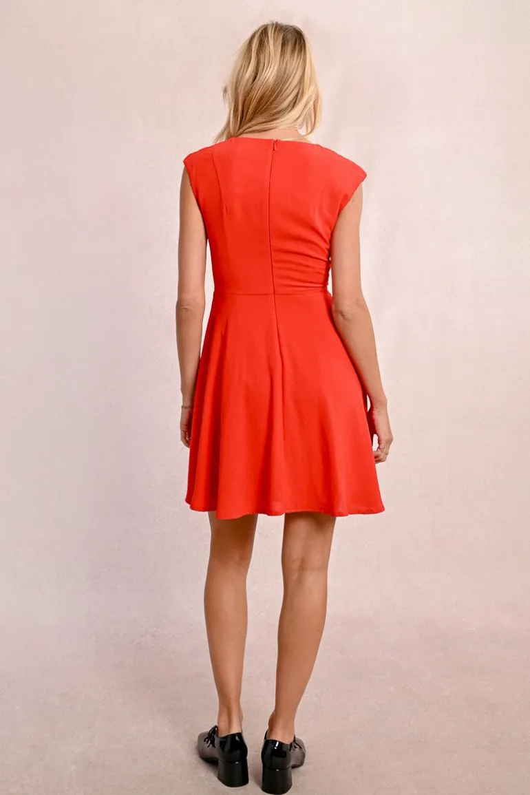 Robe courte patineuse