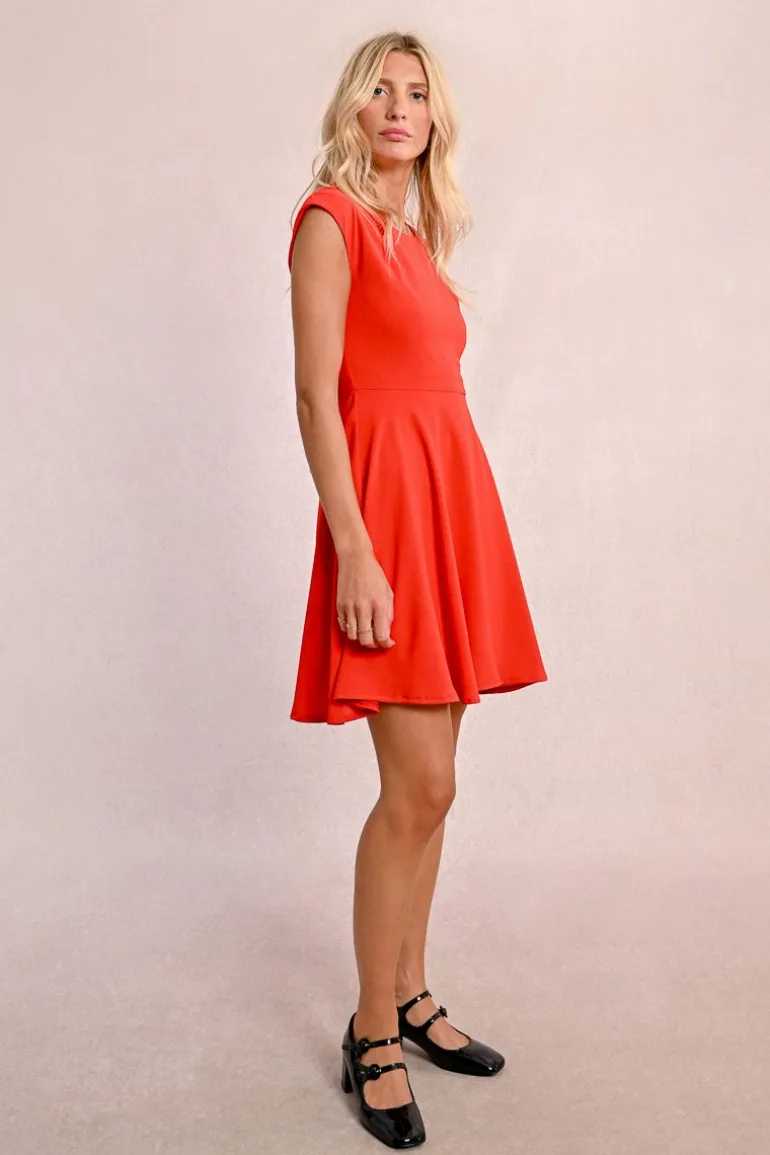 Robe courte patineuse
