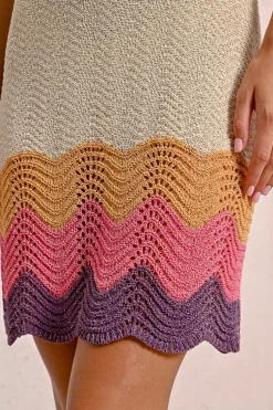 Robe de plage en crochet