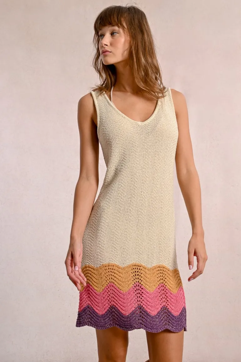 Robe de plage en crochet