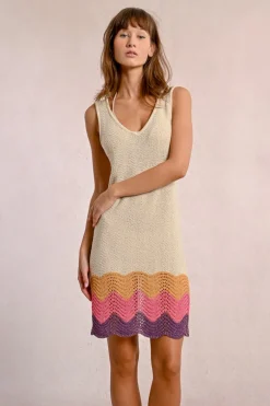 Robe de plage en crochet