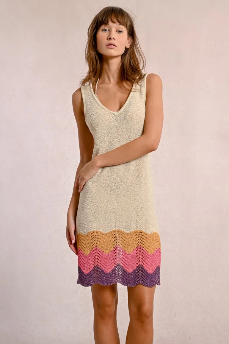Robe de plage en crochet