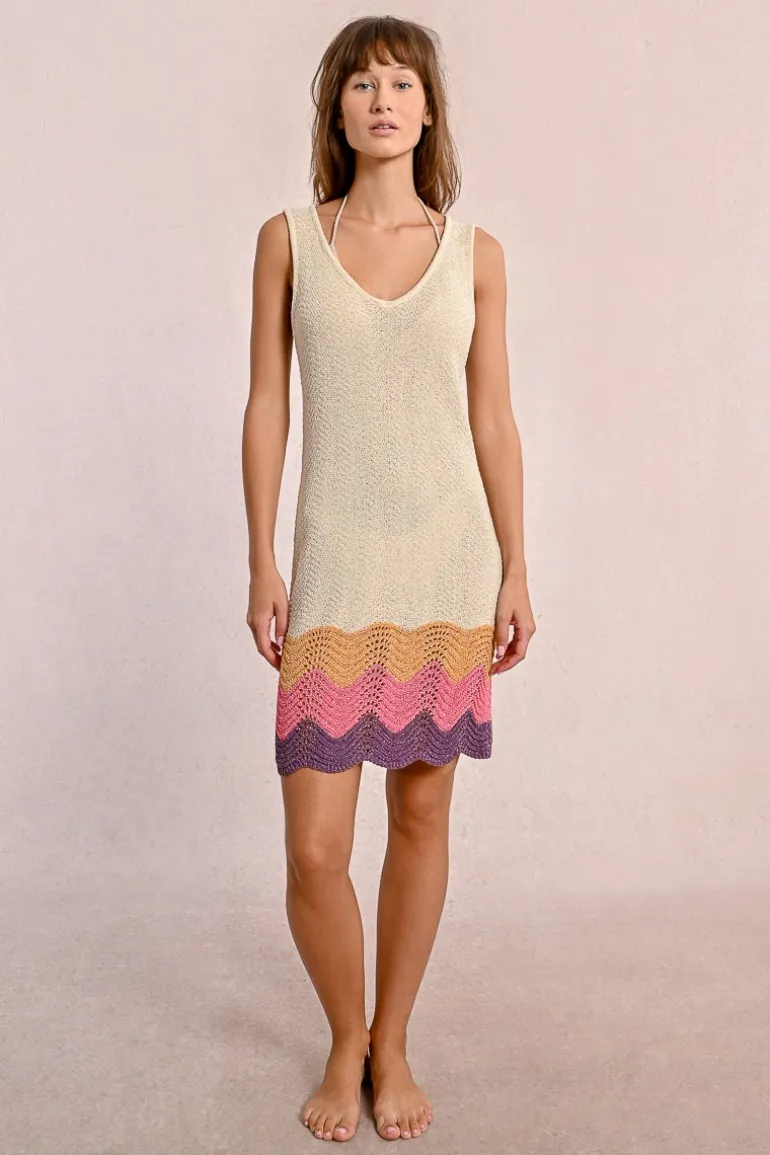 Robe de plage en crochet