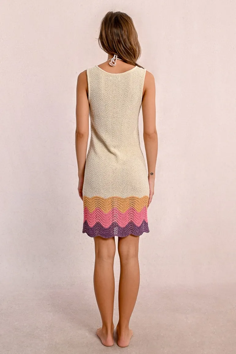 Robe de plage en crochet