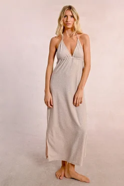 Robe de plage irisée