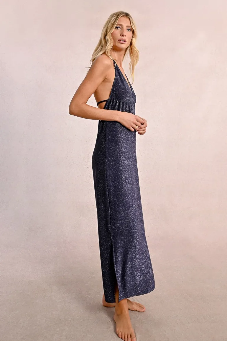 Robe de plage irisée