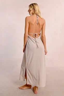 Robe de plage irisée