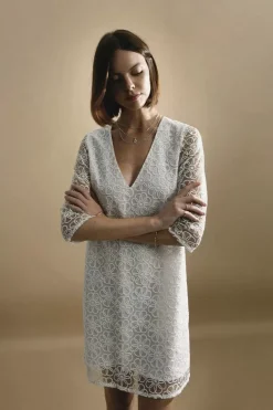 Robe en dentelle