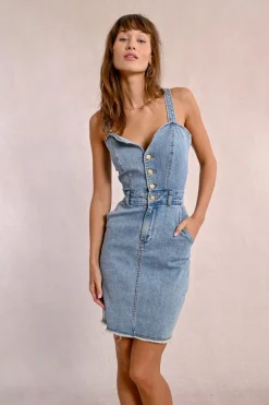 Robe en jean