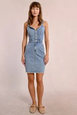 Robe en jean
