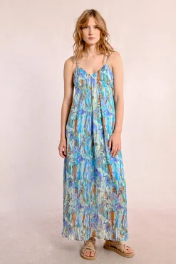 Robe longue, à nouer dans le dos
