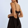 Robe longue à volant