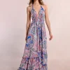 Robe longue, dos nu