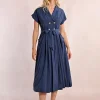 Robe longue trench