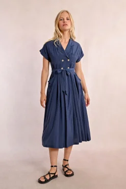 Robe longue trench