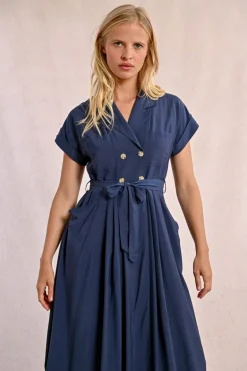 Robe longue trench