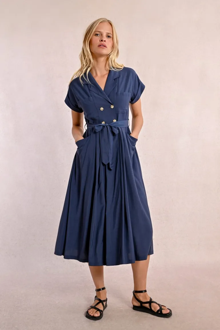 Robe longue trench