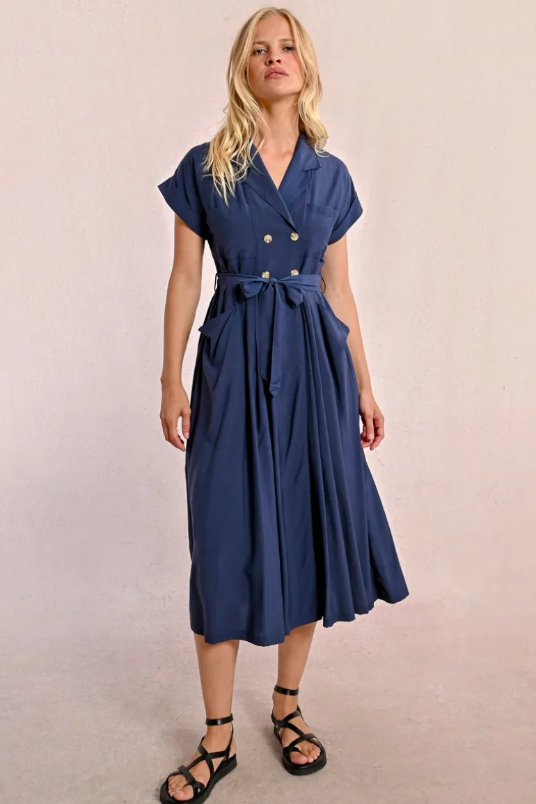 Robe longue trench