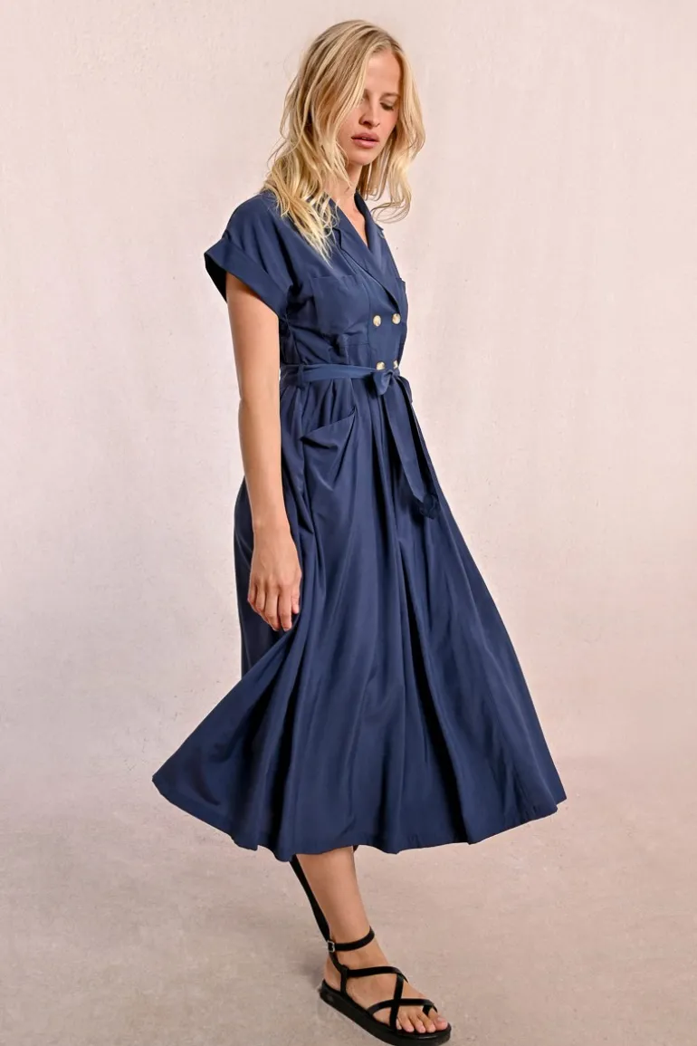 Robe longue trench