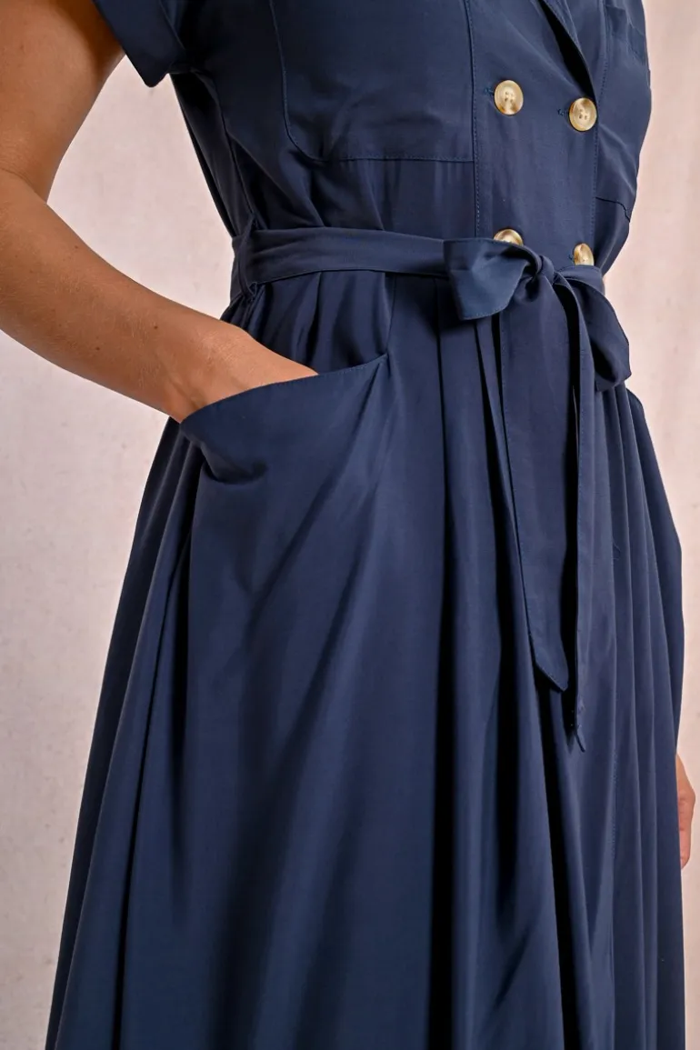 Robe longue trench
