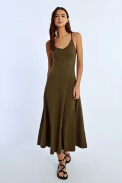 Robe longue évasée