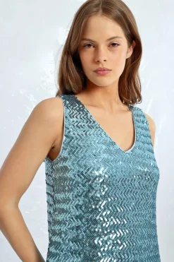 Robe sequins
