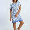 Robe t-shirt imprimée