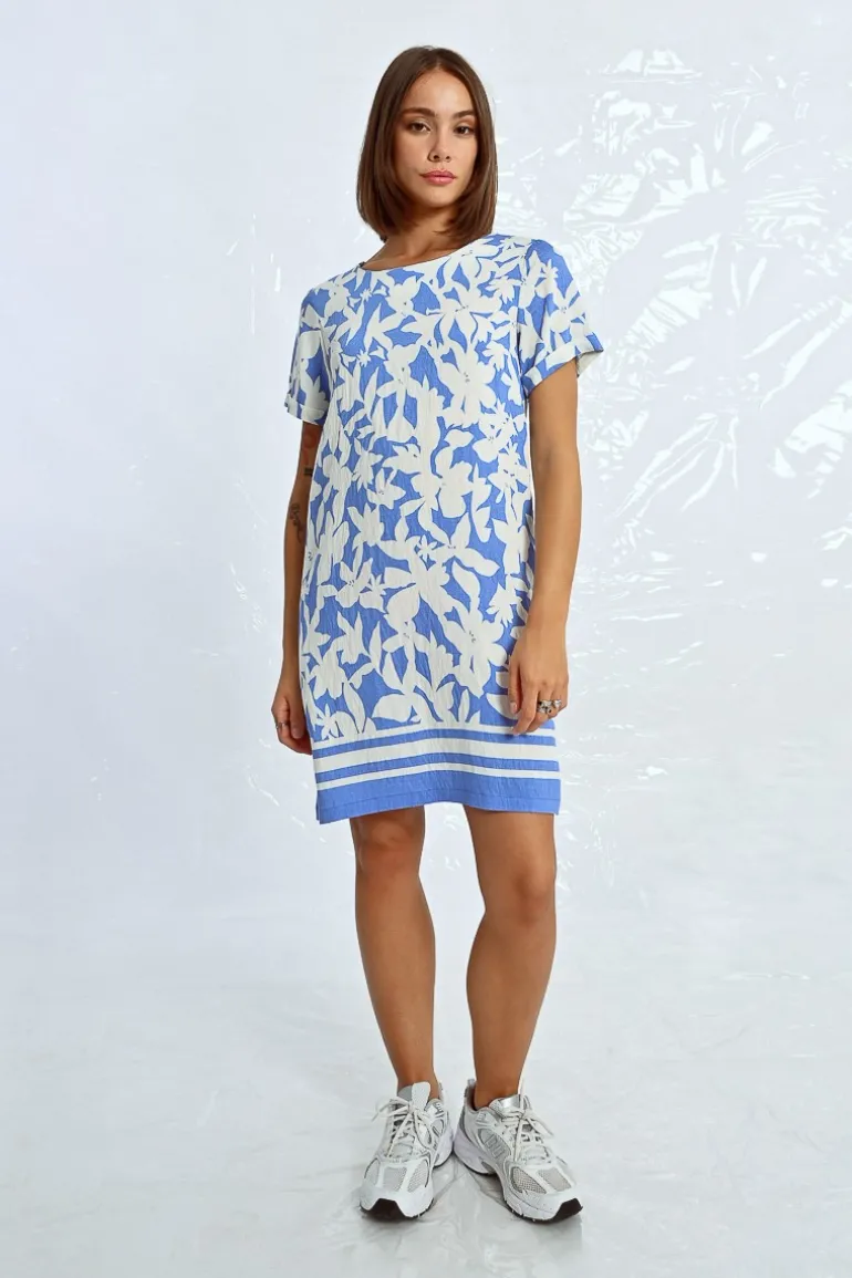 Robe t-shirt imprimée