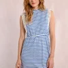 Robe t-shirt marinière