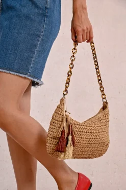Sac à main tissé