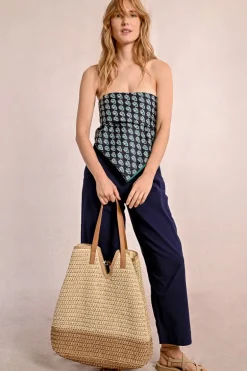 Sac cabas en paille
