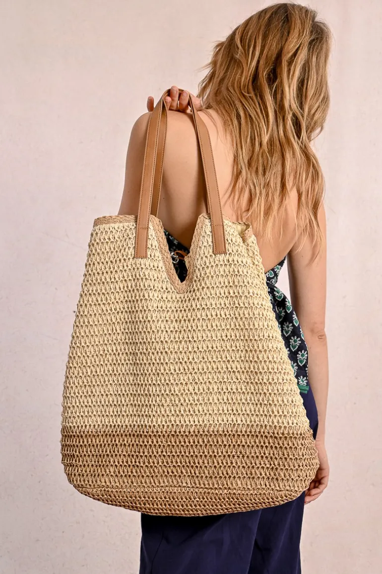 Sac cabas en paille