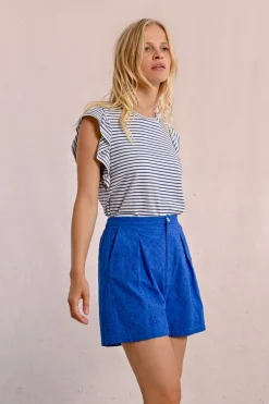 Short en broderies anglaises