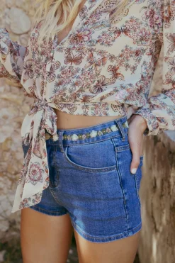 Short en jean