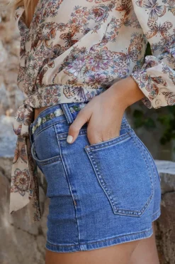 Short en jean
