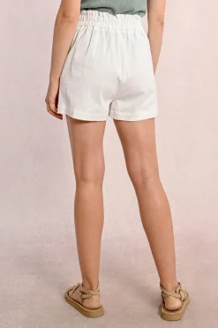 Short fluide ceinturé