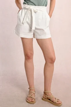 Short fluide ceinturé