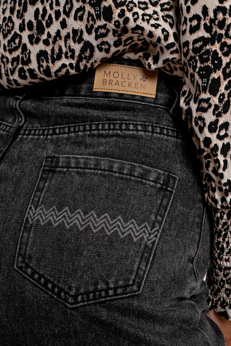 Short large en jean